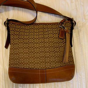 Coach Crossbody Duffle Bag